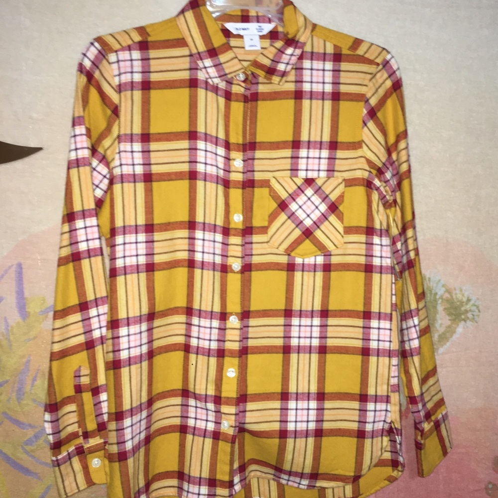 Flannel Yellow Plaid